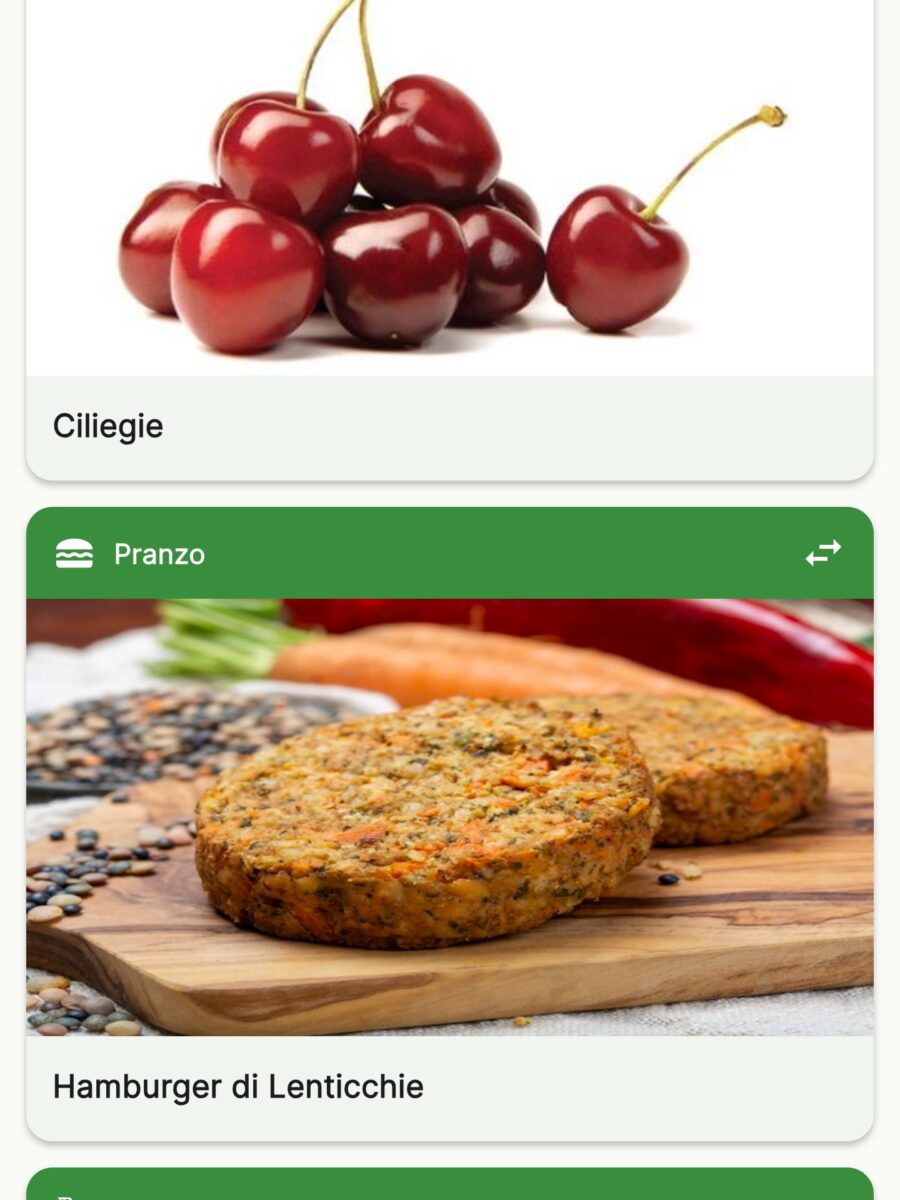 La routine dei pasti, più semplice.