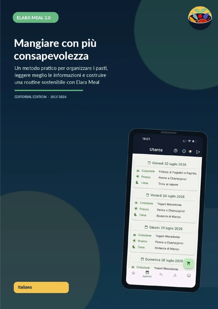 Copertina dell’ebook Elara Meal in italiano